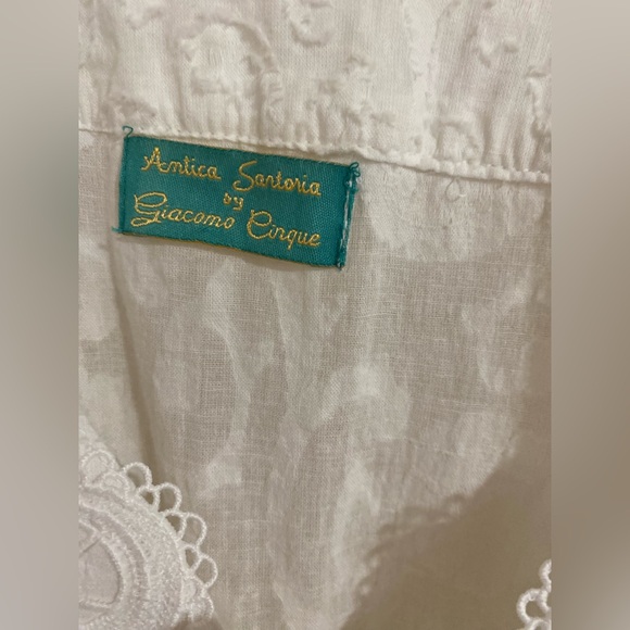 Bachelorette Antica Sartoria White Cover Up - Picture 3 of 3